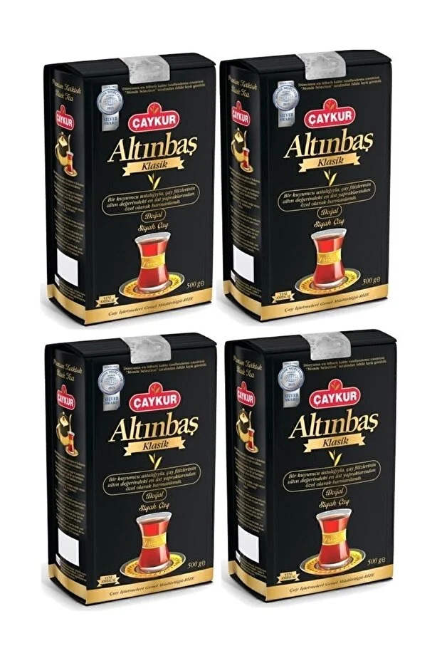 Çaykur Altınbaş Dökme Çay 500 gr. Dörtlü Paket